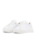 White leather women's Lestrosa sneakers