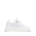 White leather women's Lestrosa sneakers