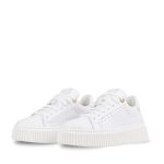 White leather women's Lestrosa sneakers