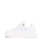 White leather women's Lestrosa sneakers