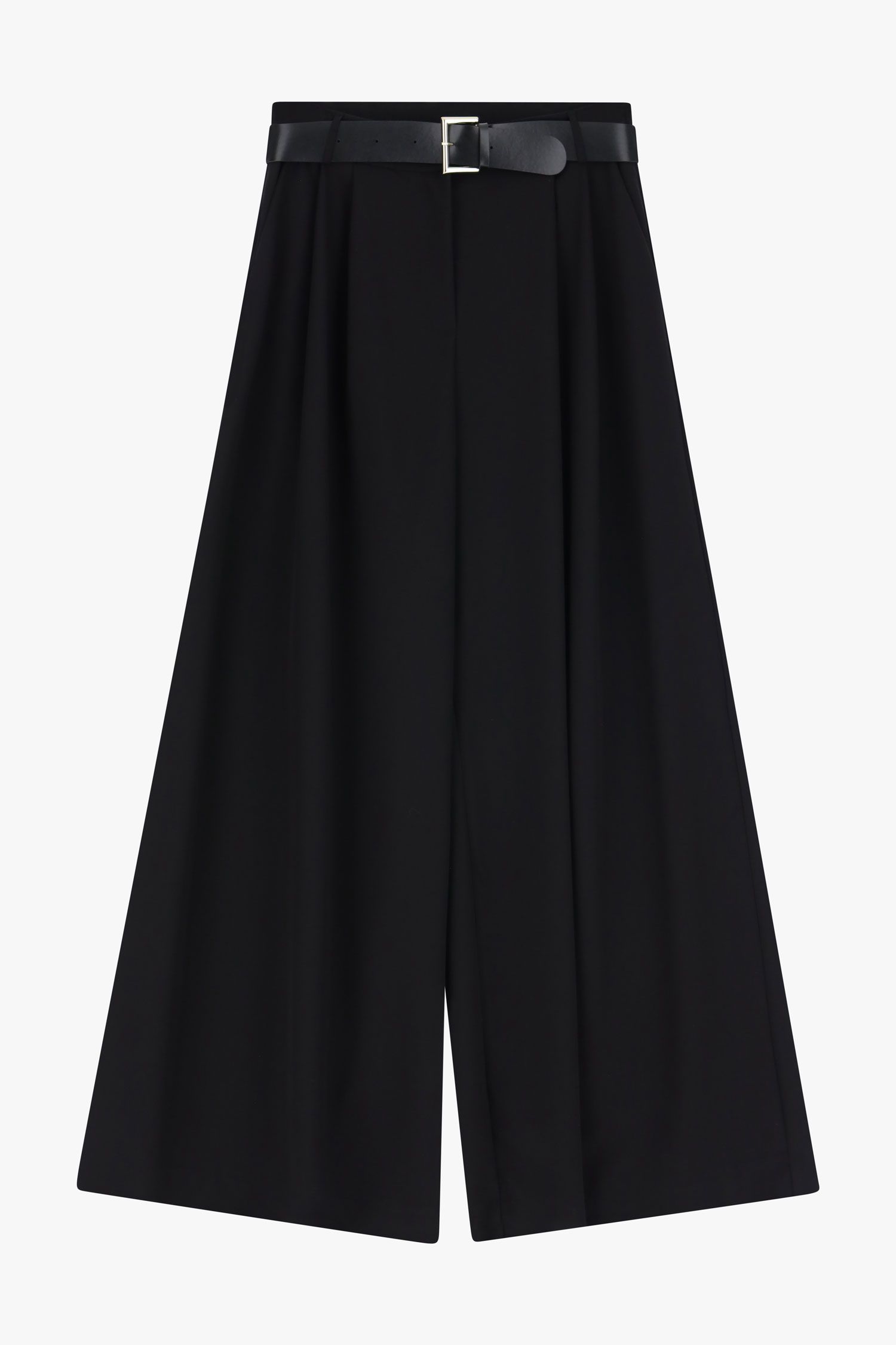 Women's wide trousers IMPERIAL black