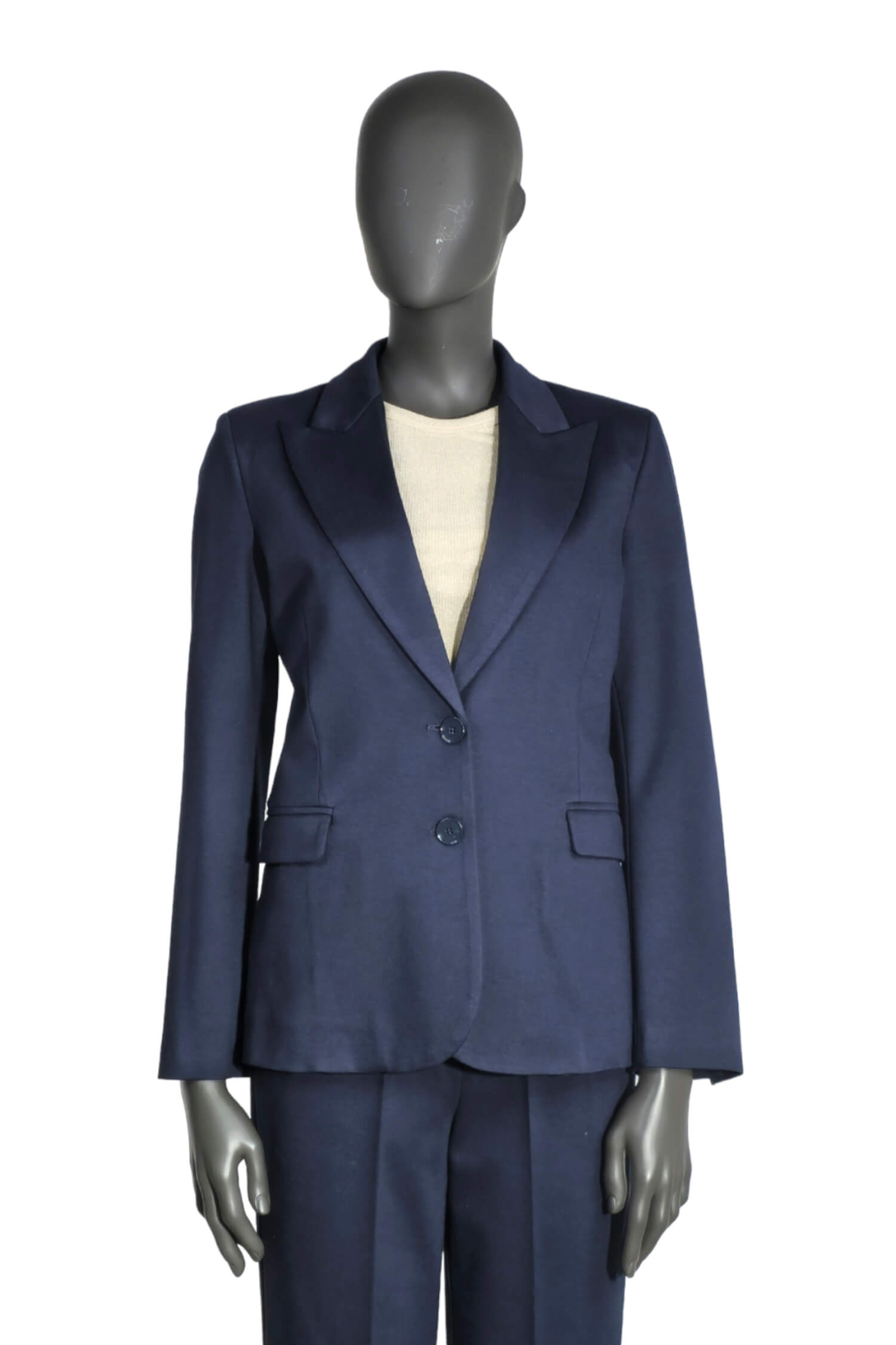 Women's knitted jacket VICOLO dark blue