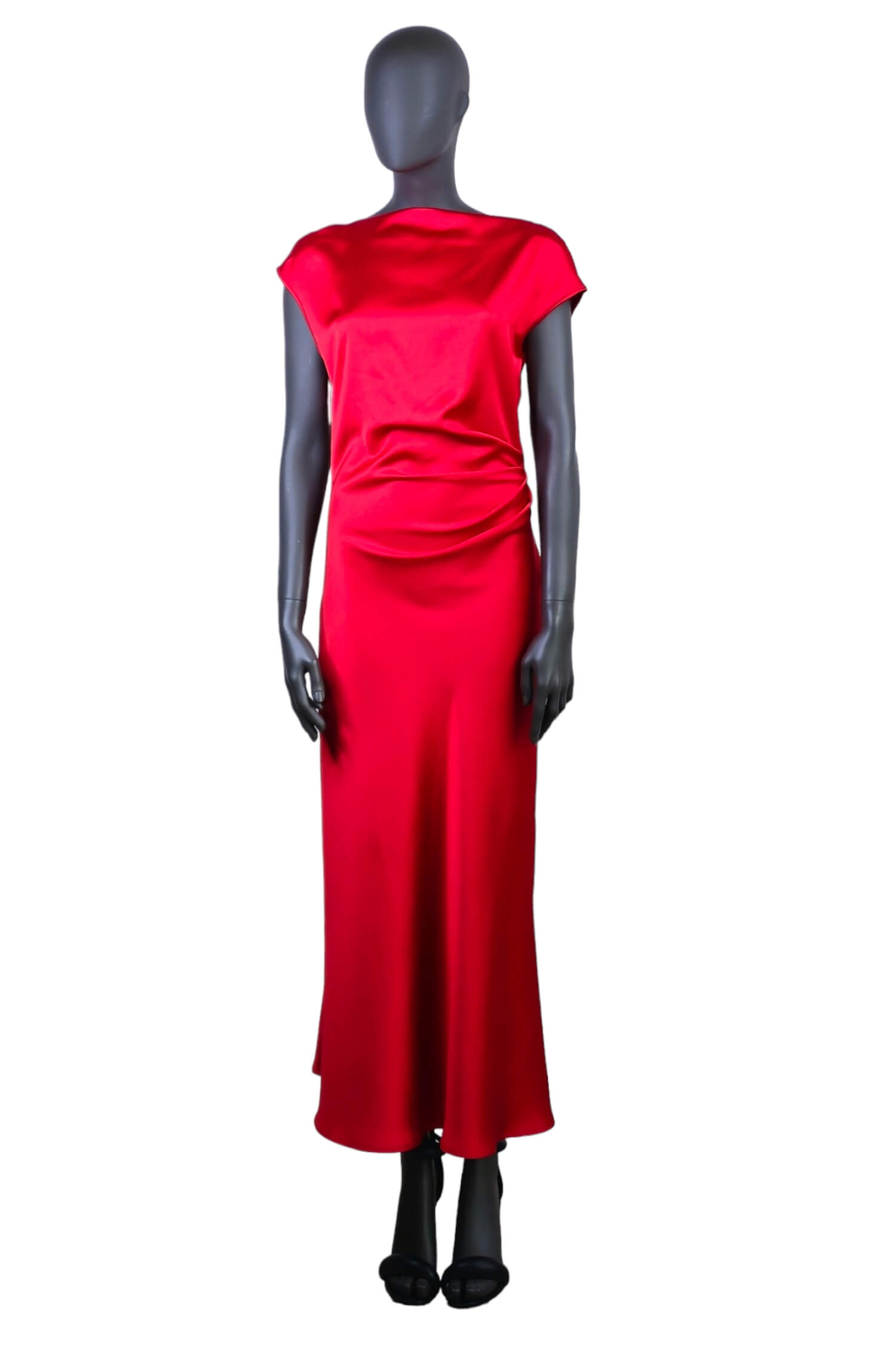 Elegant party dress IMPERIAL red 1