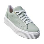 Leather sneakers on the platform LESTROSA mint 3