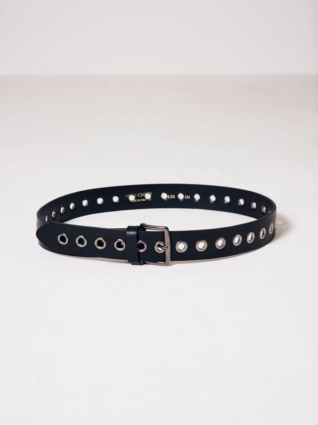 Leather belt VICOLO black 1