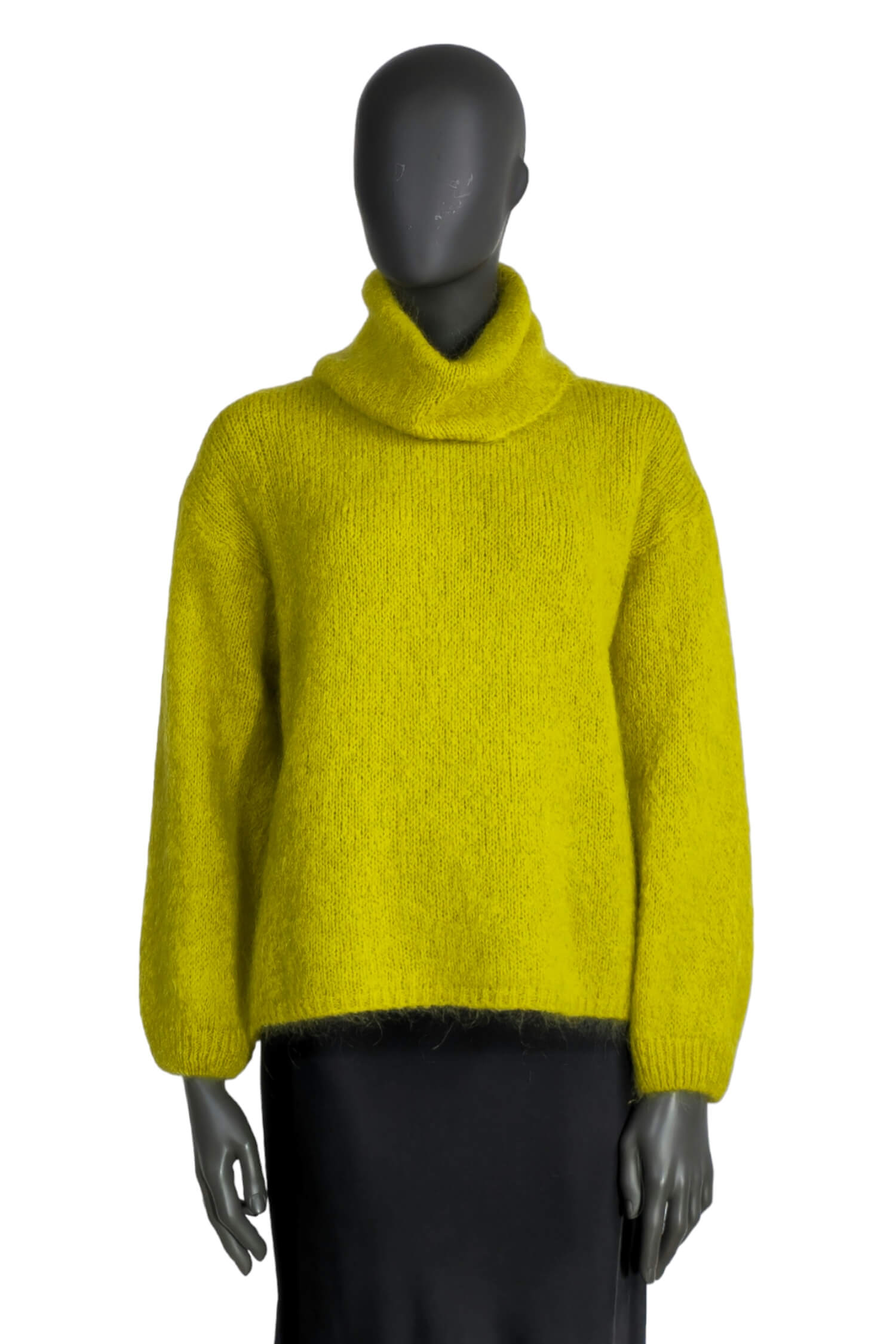 Mohair sweater with turtleneck IMPERIAL lime 1