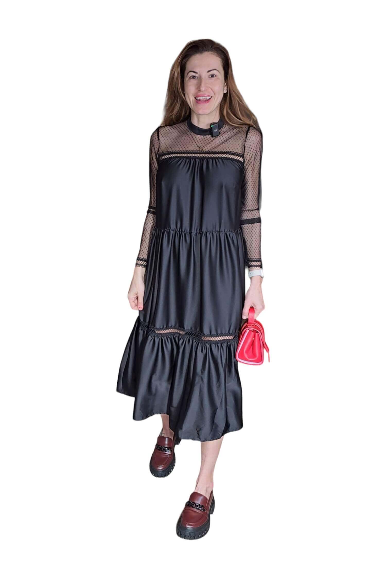 Social dress for a wedding IMPERIAL black