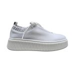 White leather women's Lestrosa sneakers