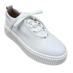 White leather women's Lestrosa sneakers