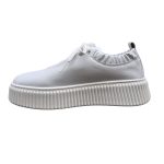 White leather women's Lestrosa sneakers