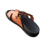 Women's leather sandals OVYE brown