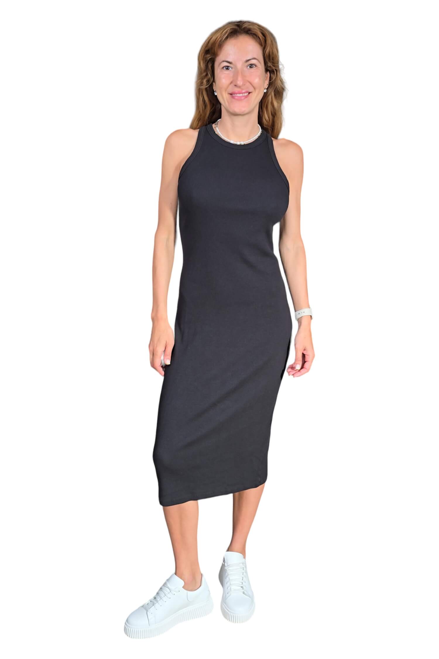 Women's summer long dress VICOLO black