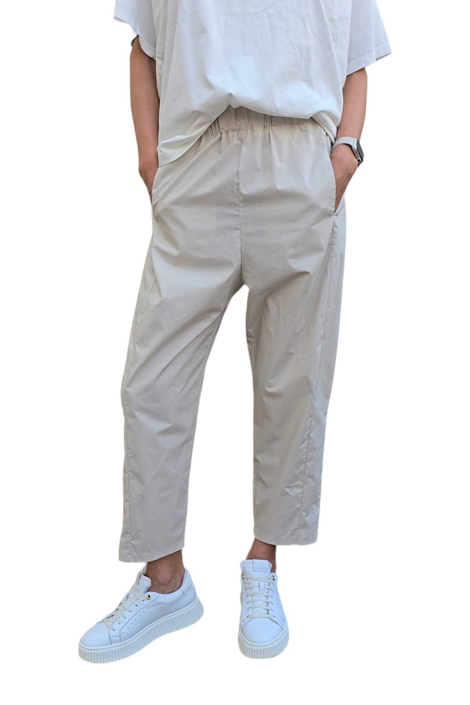 Women's summer trousers IMPERIAL beige