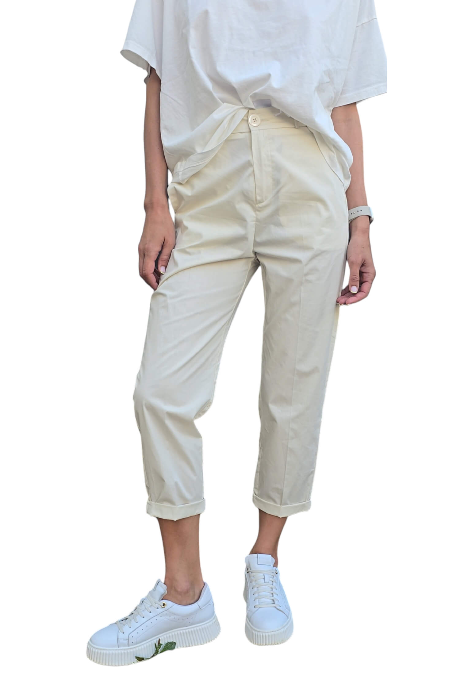 Women's summer trousers IMPERIAL beige