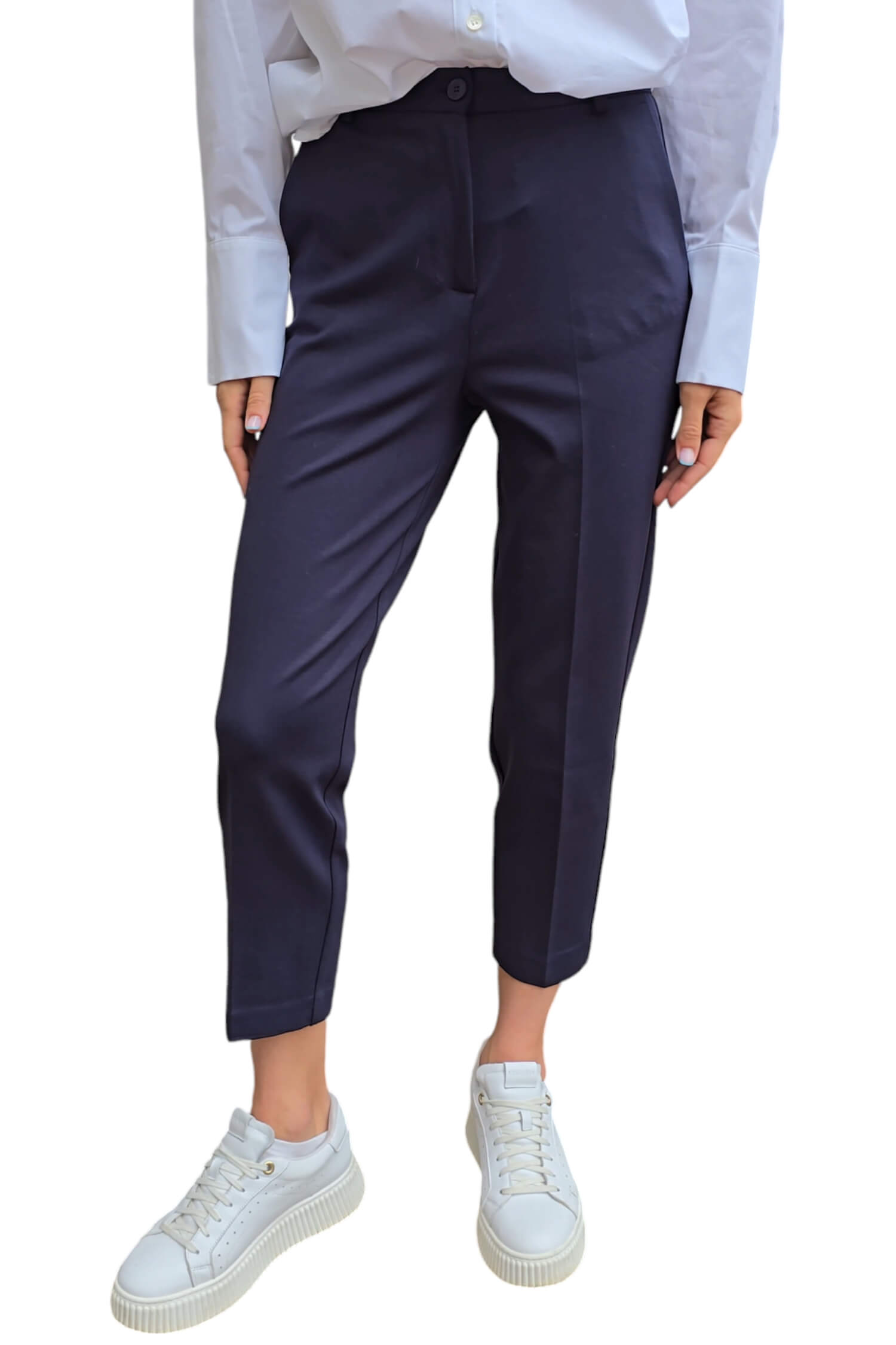 Women's elegant trousers VICOLO blue