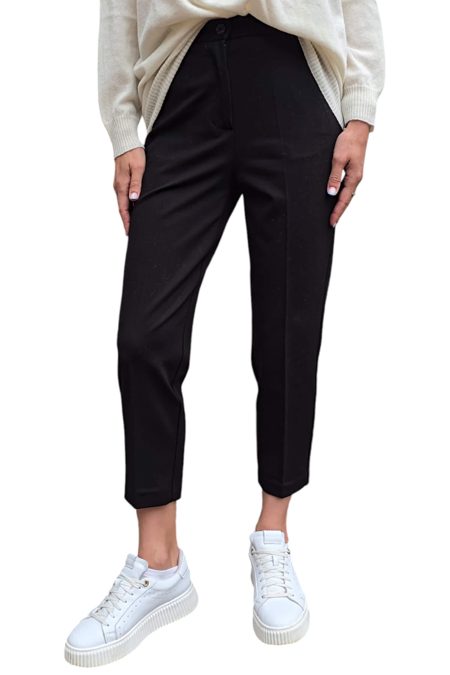 Women's elegant trousers VICOLO black