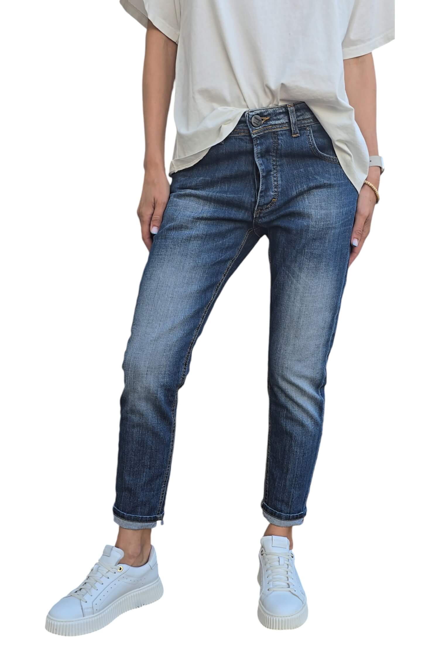 Women's slim fit jeans XAGON MAN blue