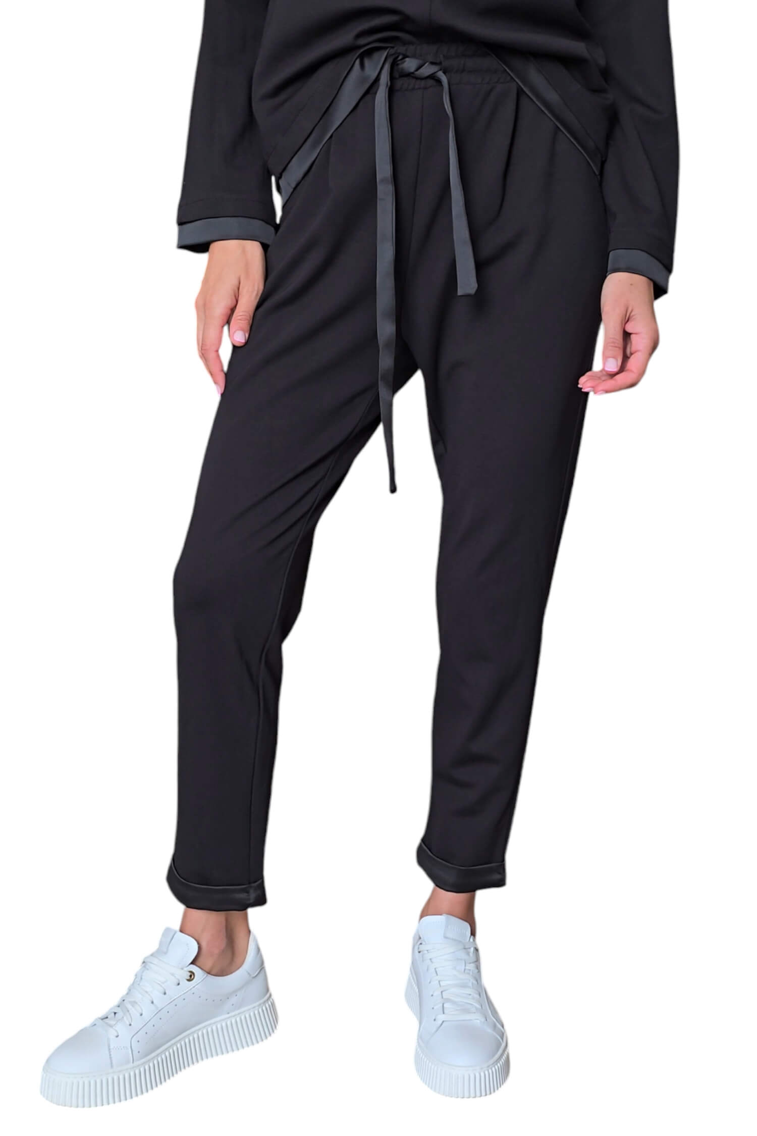 Women's elegant IMPERIAL sweatpants black