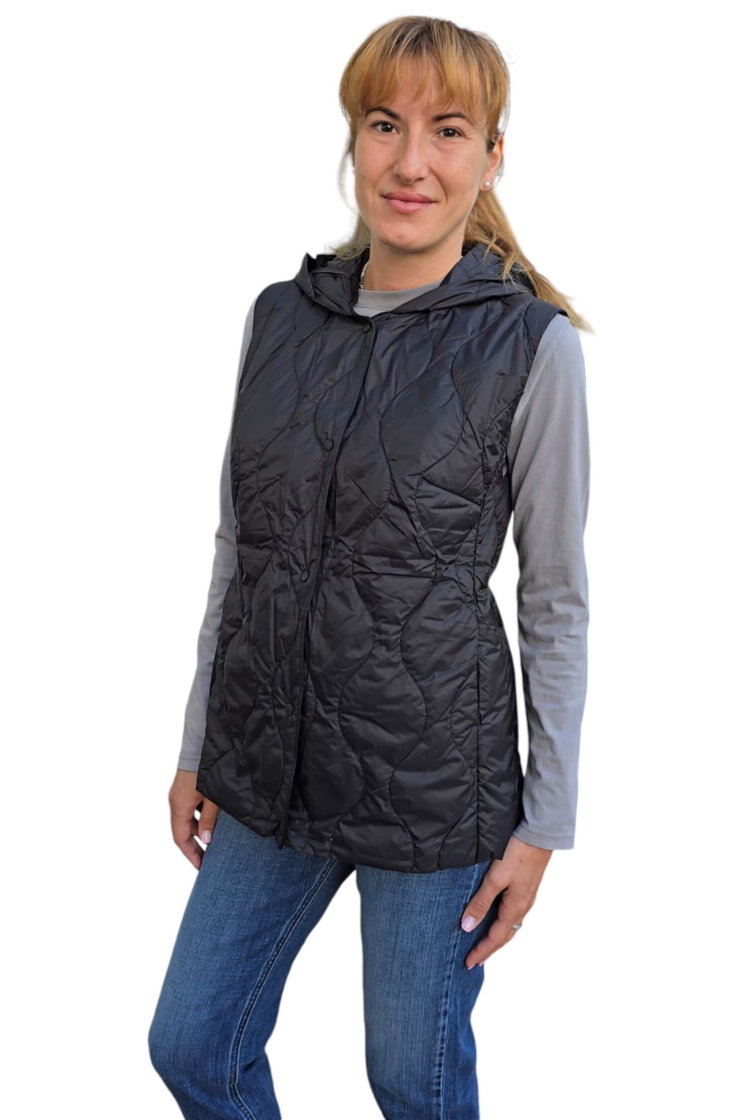 Women's vest VICOLO black