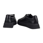 Men's leather sneakers LESTROSA black