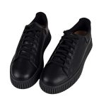 Men's leather sneakers LESTROSA black