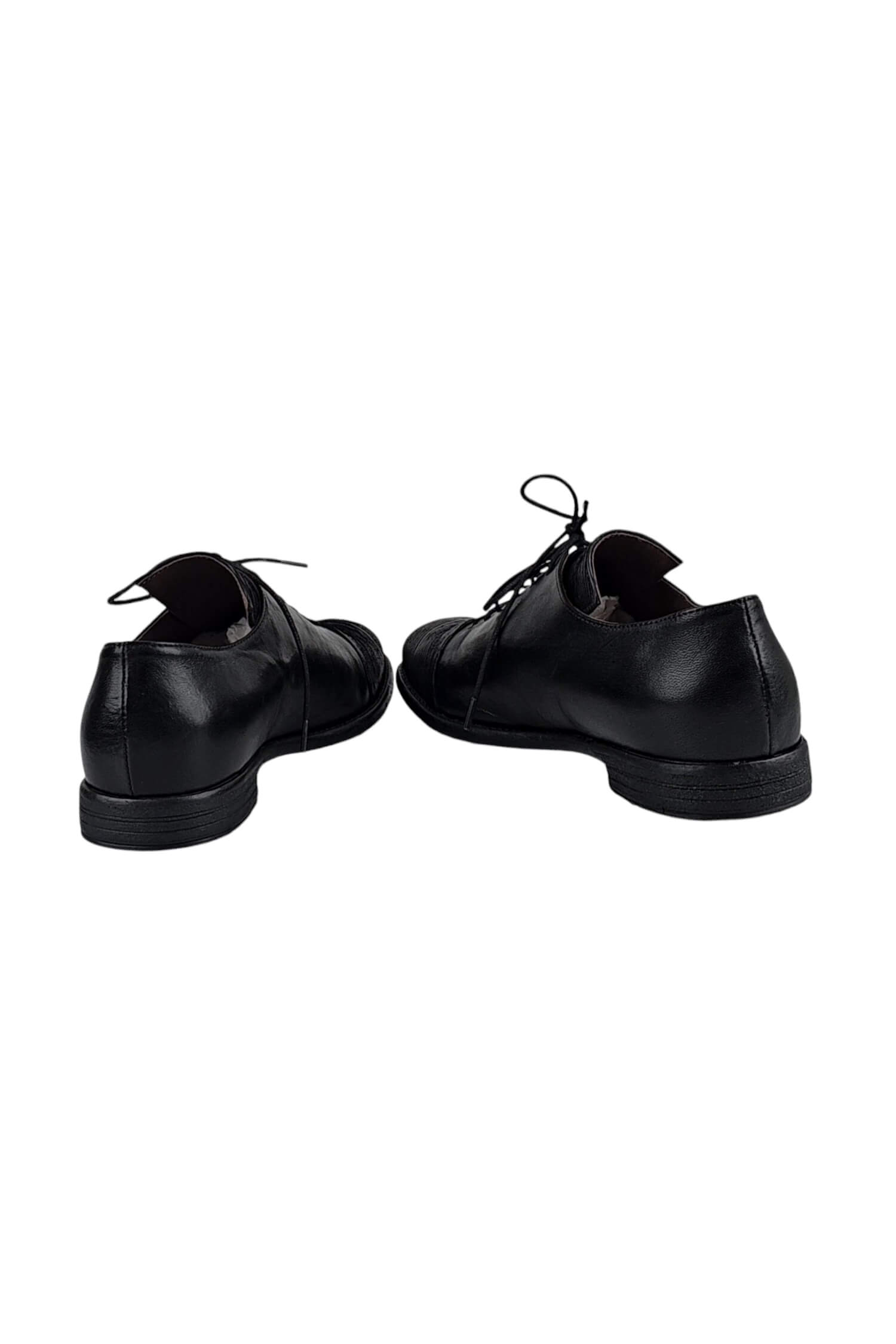 Men's leather elegant shoes brand LE BOHÉMIEN black