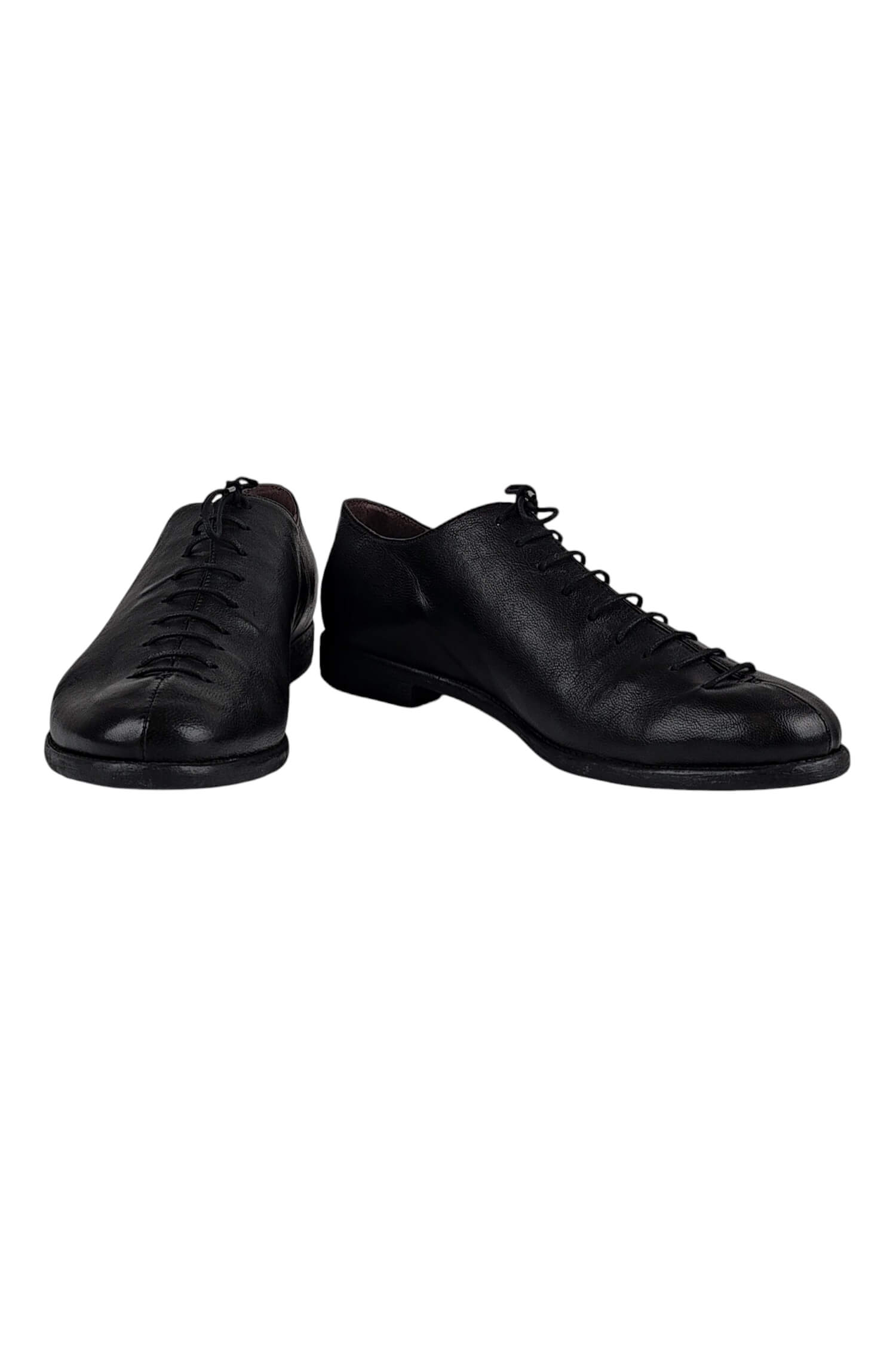 Men's leather elegant shoes brand LE BOHÉMIEN black