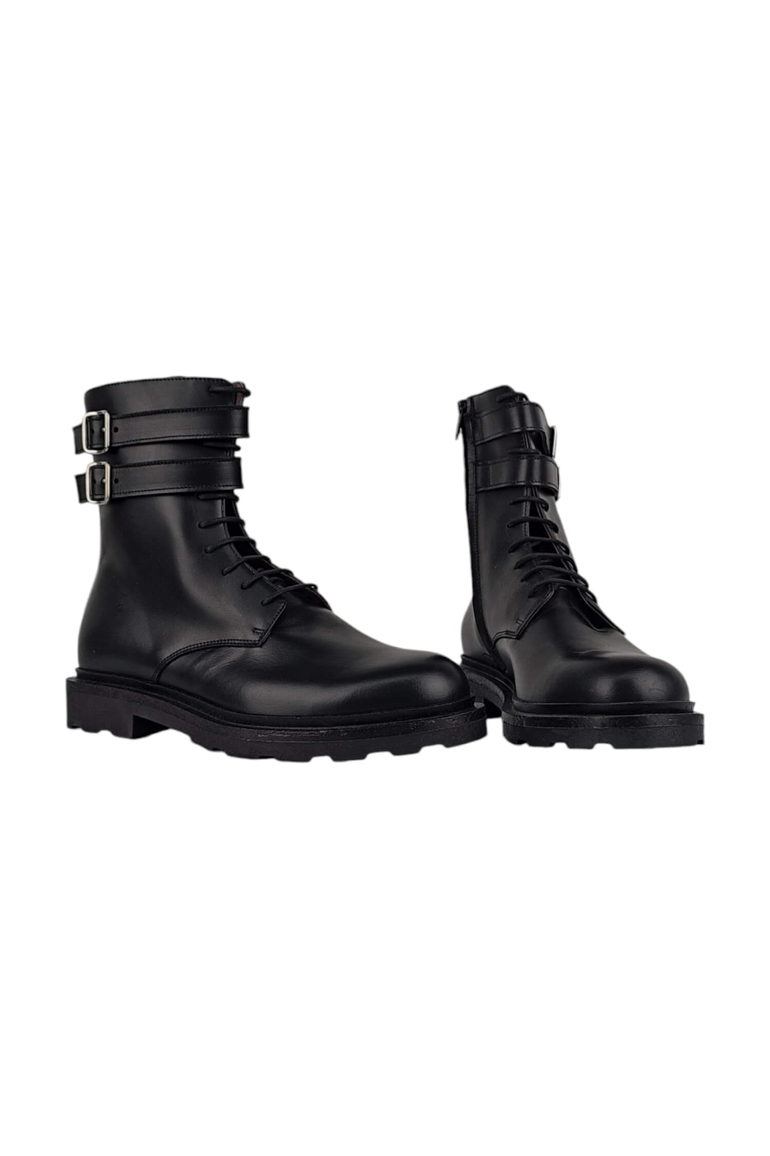 Men's leather ankle boots LE BOHÉMIEN black