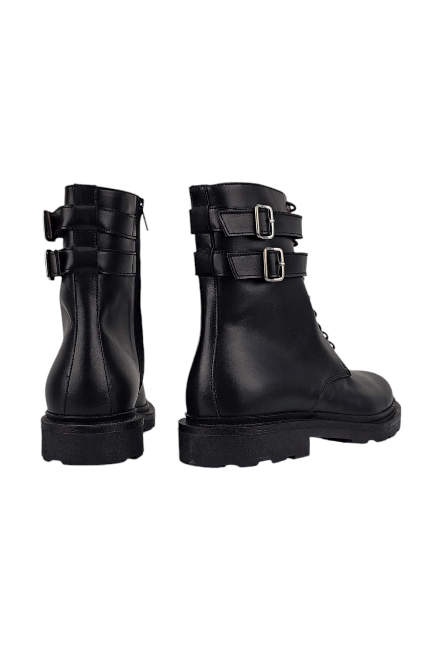 Men's leather ankle boots LE BOHÉMIEN black