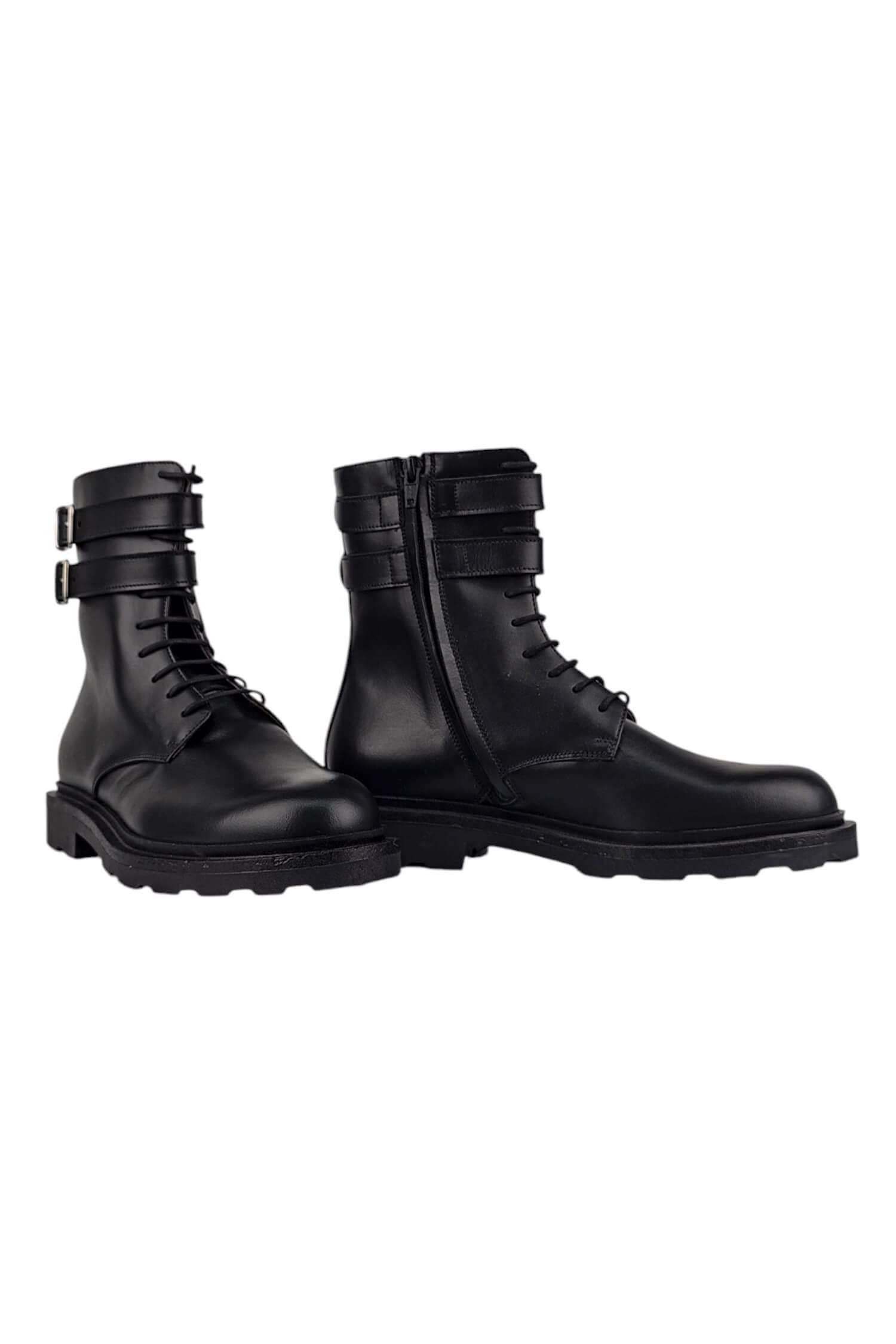 Men's leather ankle boots LE BOHÉMIEN black