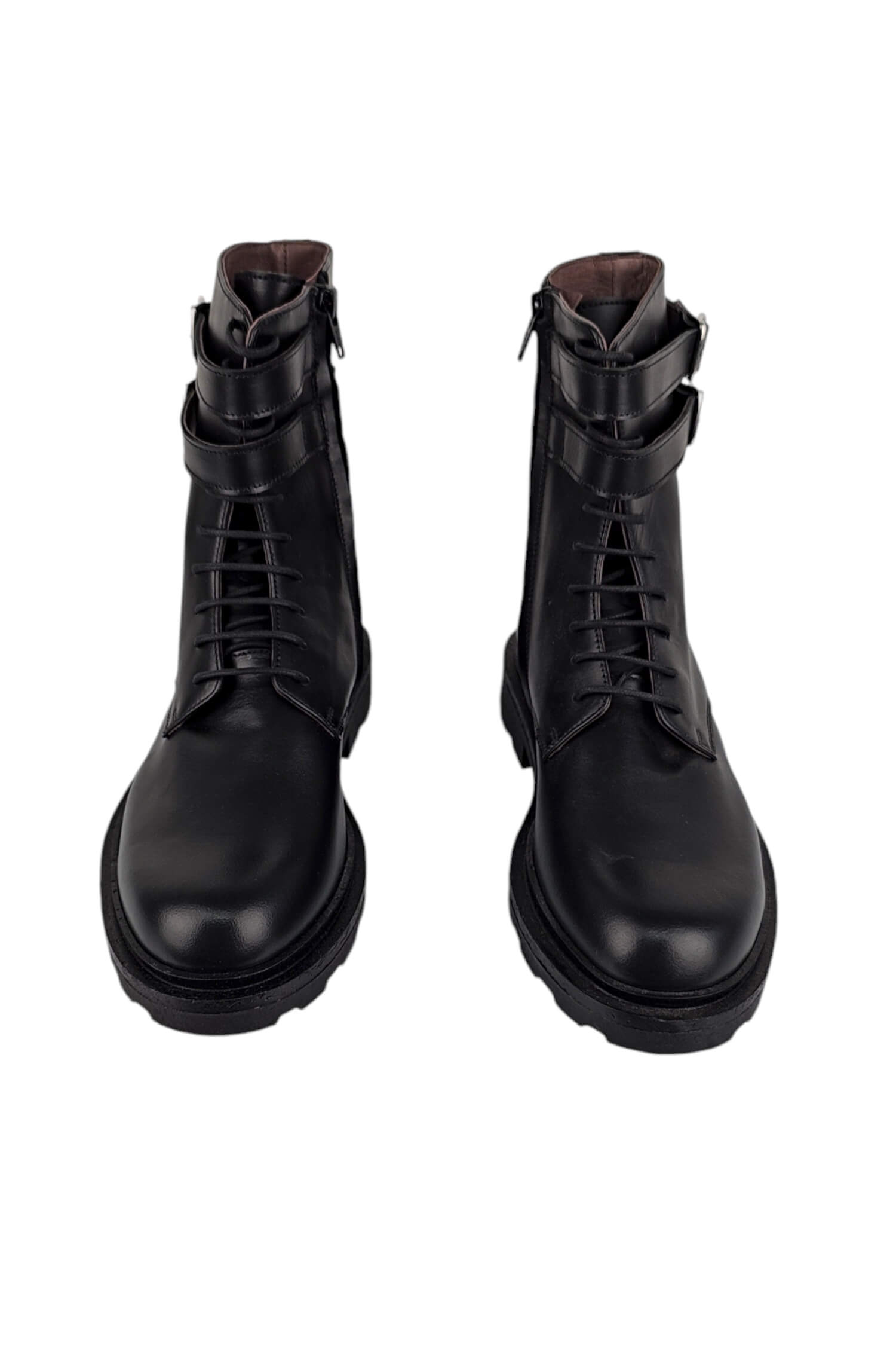 Men's leather ankle boots LE BOHÉMIEN black