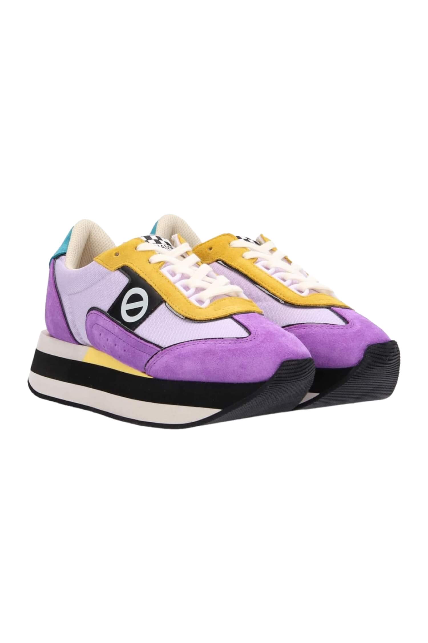 Platform sneakers NO NAME purple 2