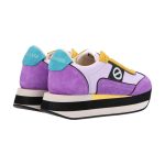 Platform sneakers NO NAME purple 3