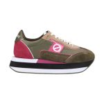 Platform sneakers NO NAME olive 1