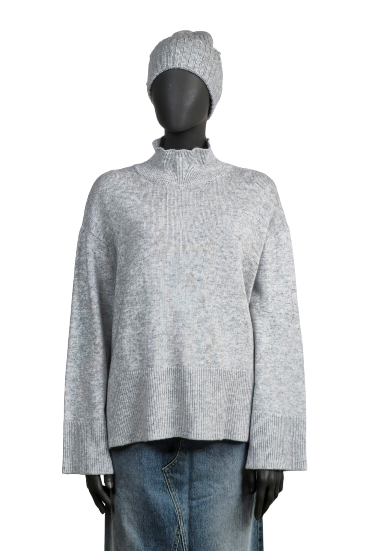 Looser cut sweater VICOLO gray 1