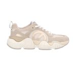 Brand sneakers on the platform NO NAME beige