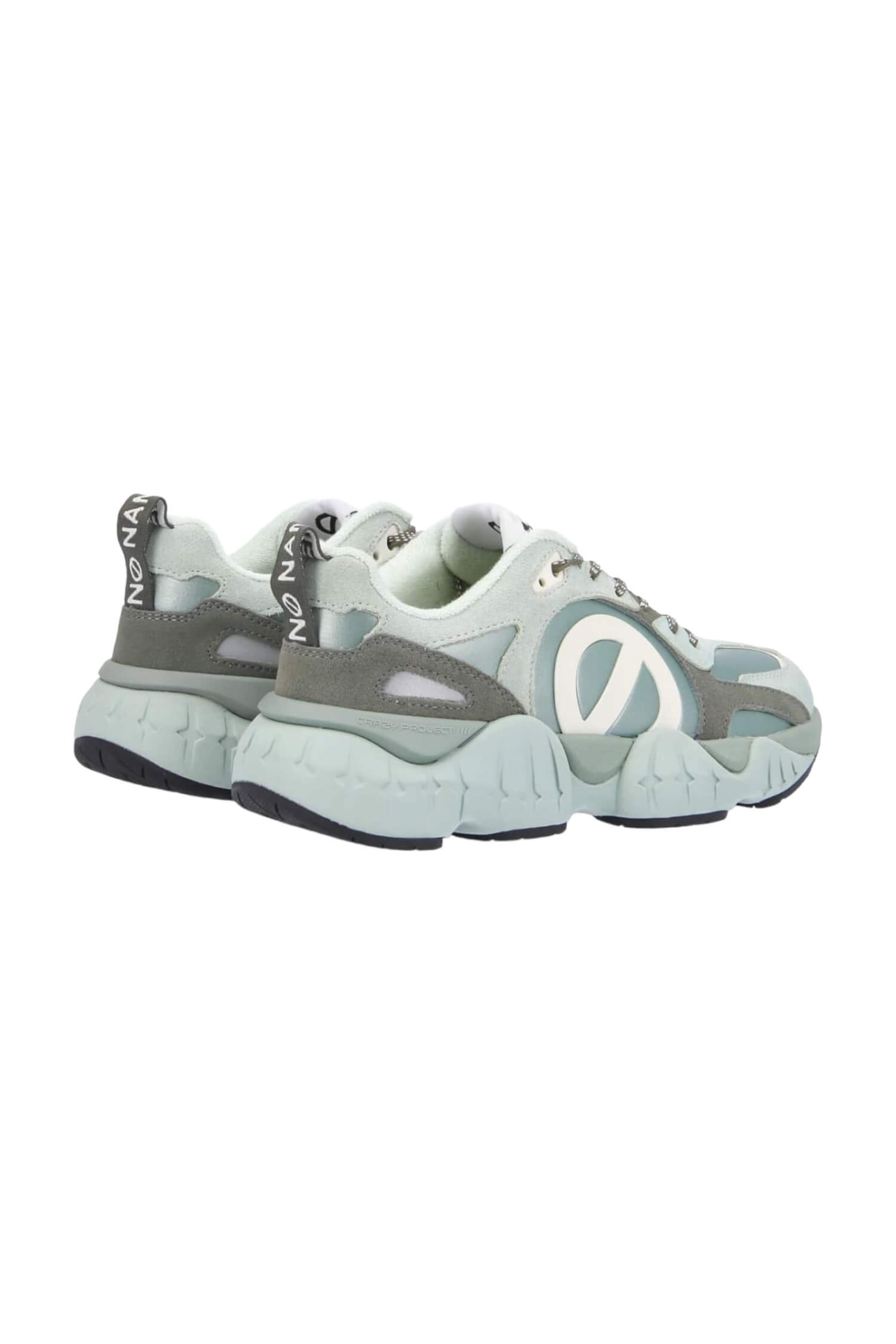 NO NAME platform branded sneakers green 3