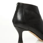 Women's leather heeled shoes OVYE AT48 black