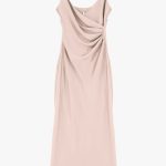 Evening satin wedding dress IMPERIAL old pink
