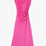 Evening satin wedding dress IMPERIAL pink