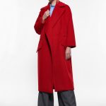 Women's oversize winter coat IMPERIAL red