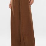 Women's wide summer trousers IMPERIAL brown