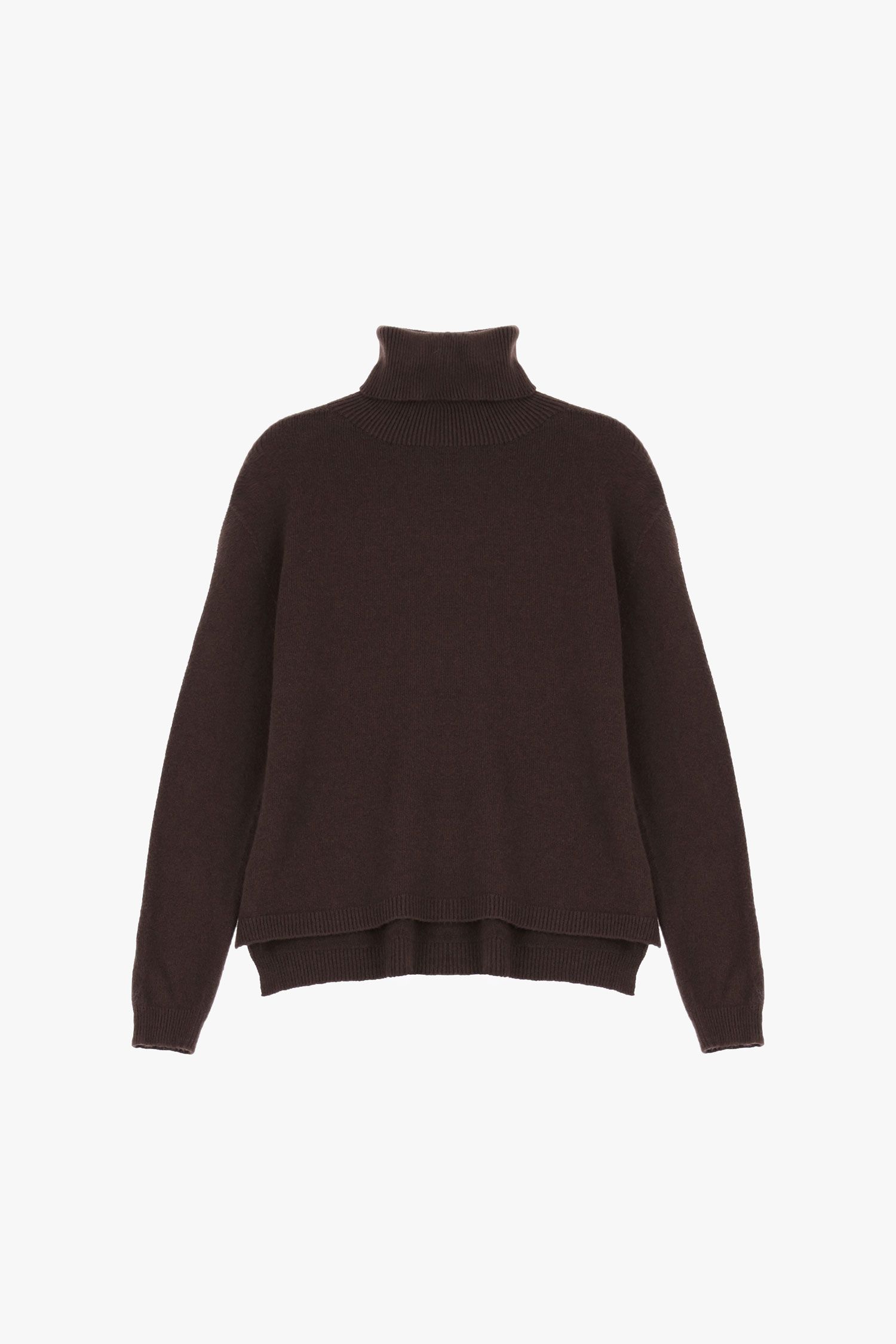 Women's turtleneck sweater IMPERIAL brown