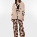 Women's summer trousers IMPERIAL leopard pattern
