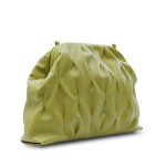 Women's leather handbag Leather Country lime