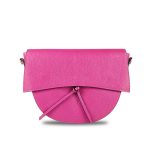 Women's leather handbag Leather Country Janet cyclamen