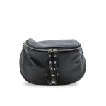 Women's leather crossbody handbag Leather Country black