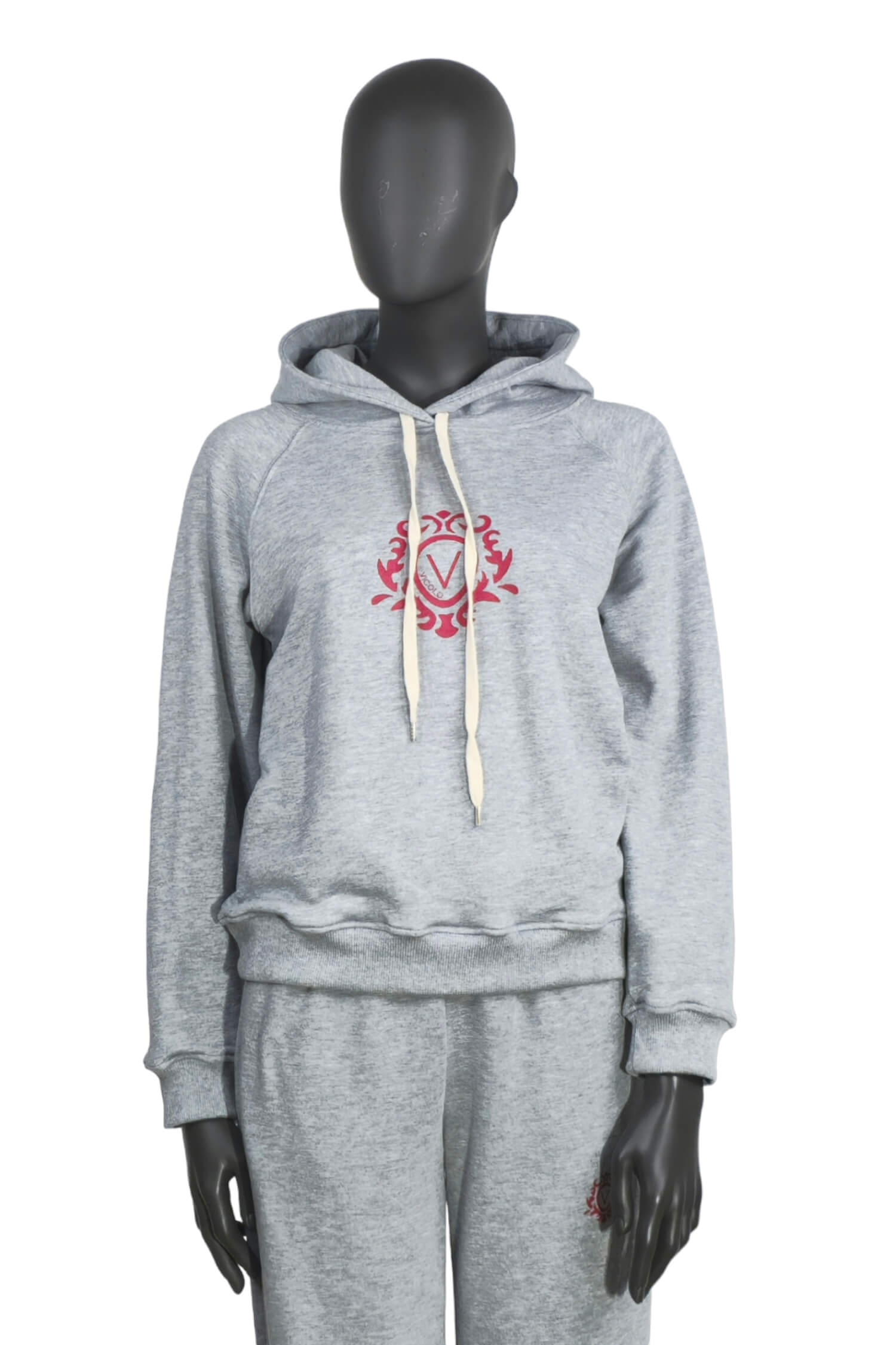 Women's hooded sweatshirt VICOLO gray 1