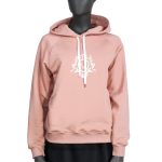 Women's hooded sweatshirt VICOLO old pink