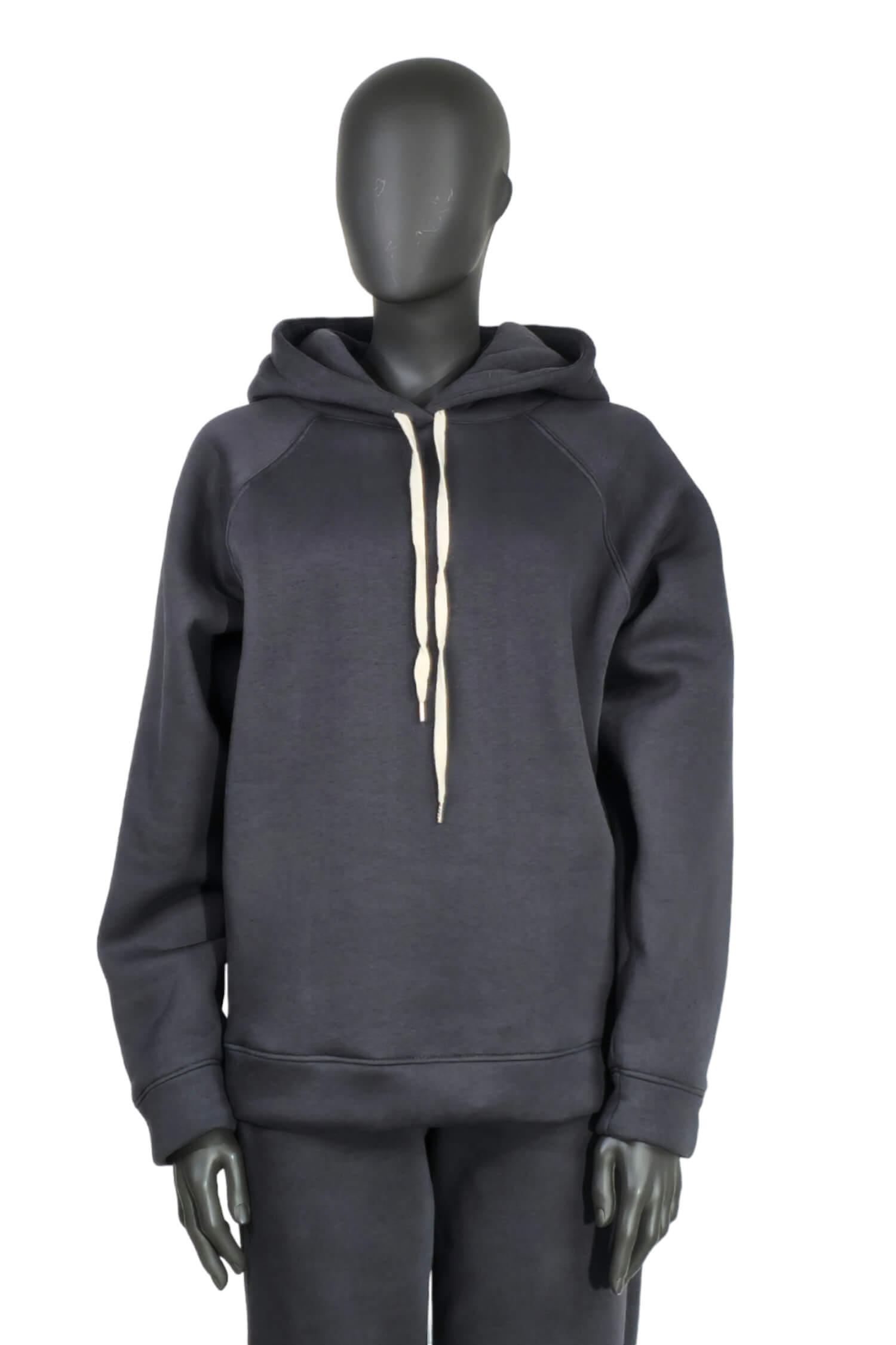 Women's hooded sweatshirt VICOLO dark gray 1